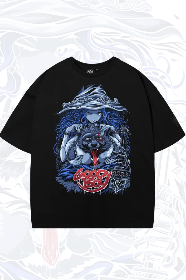 Оверсайз футболка My Puppet (Мой щеночек)